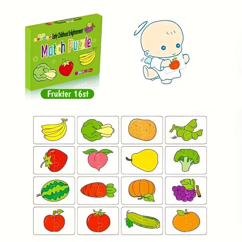 Matcha & Lär Pussel