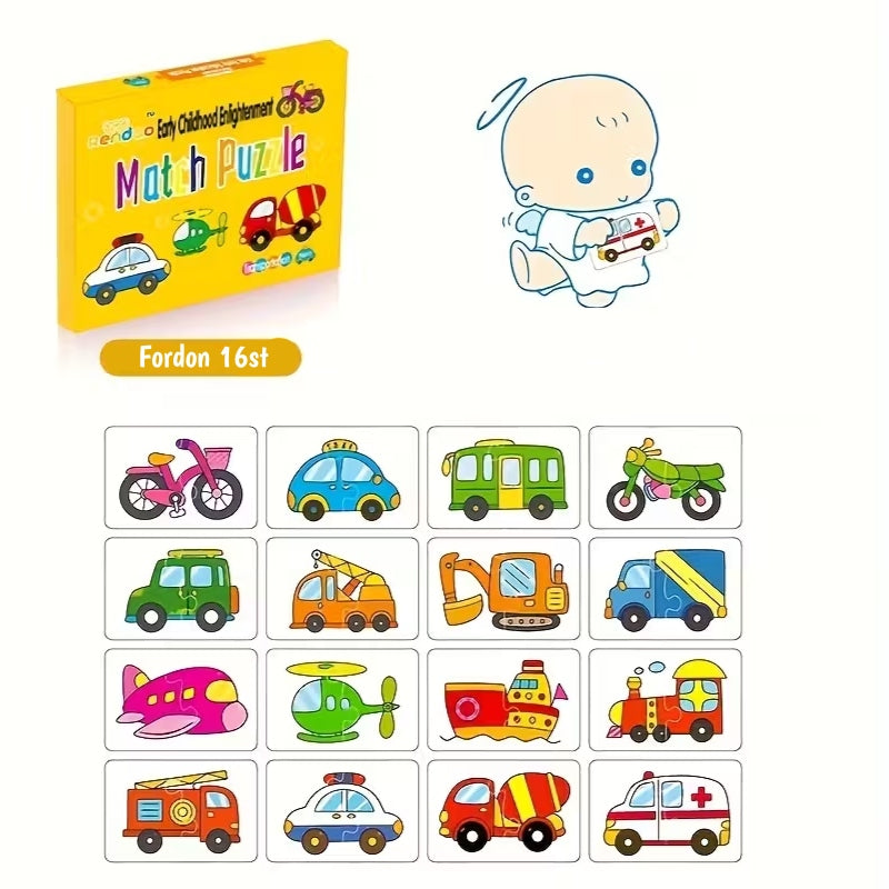 Matcha & Lär Pussel