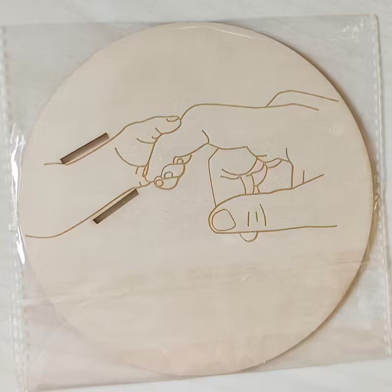 Mitt Första Minne - Födelsearmbandstavla i Trä