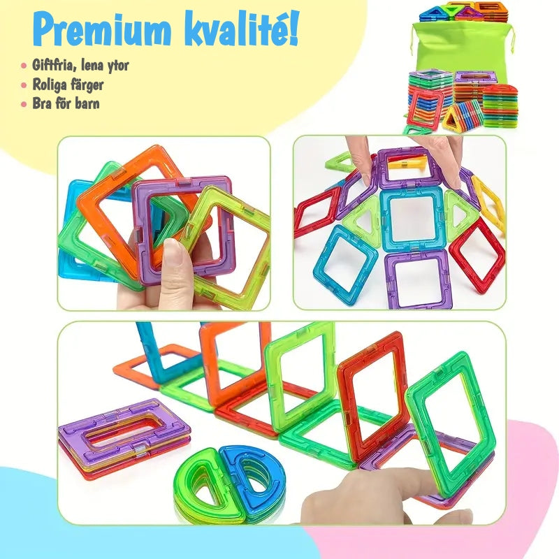 Magnetiska Byggklossar